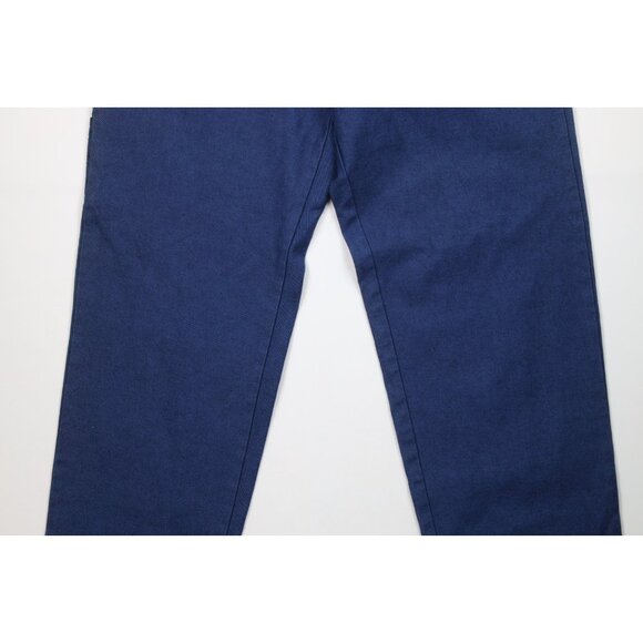 Deadstock Vintage 90s Fila Mens 42x36 Spell Out Baggy Wide Leg Skateboard Jeans - Picture 3 of 14